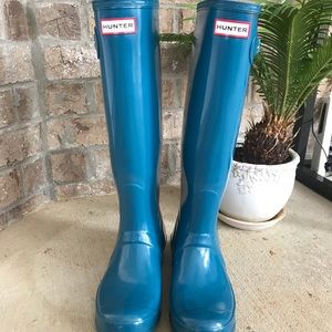 Hunter Rain boots tall